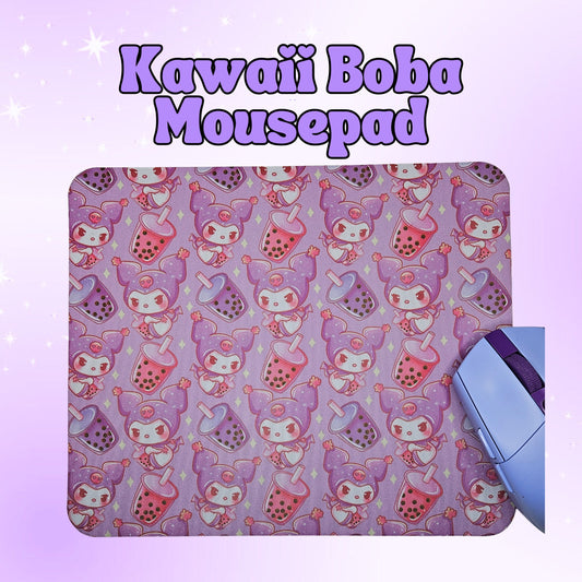 Kawaii Boba Mousepad