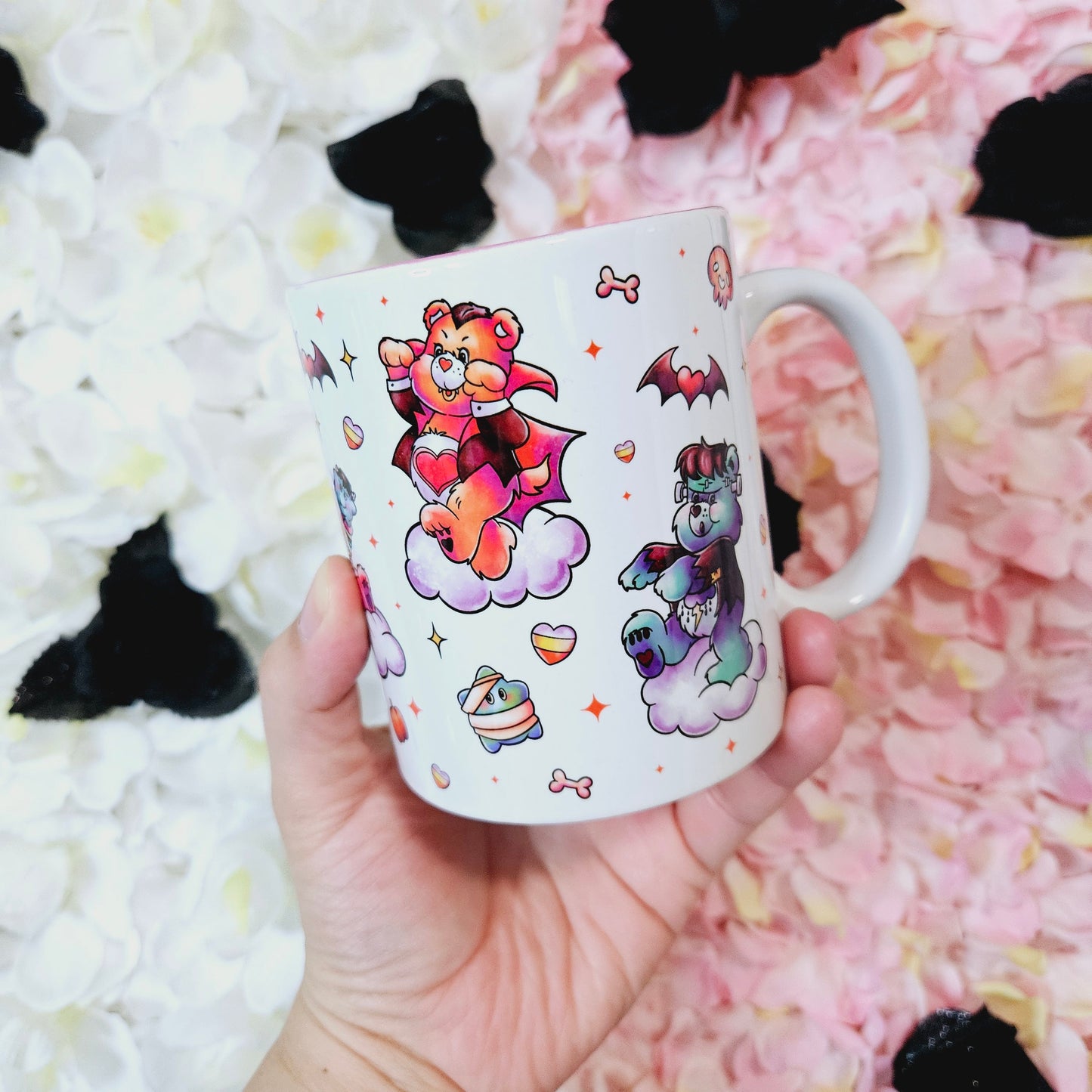 Spooky CareBears 11 oz Mug