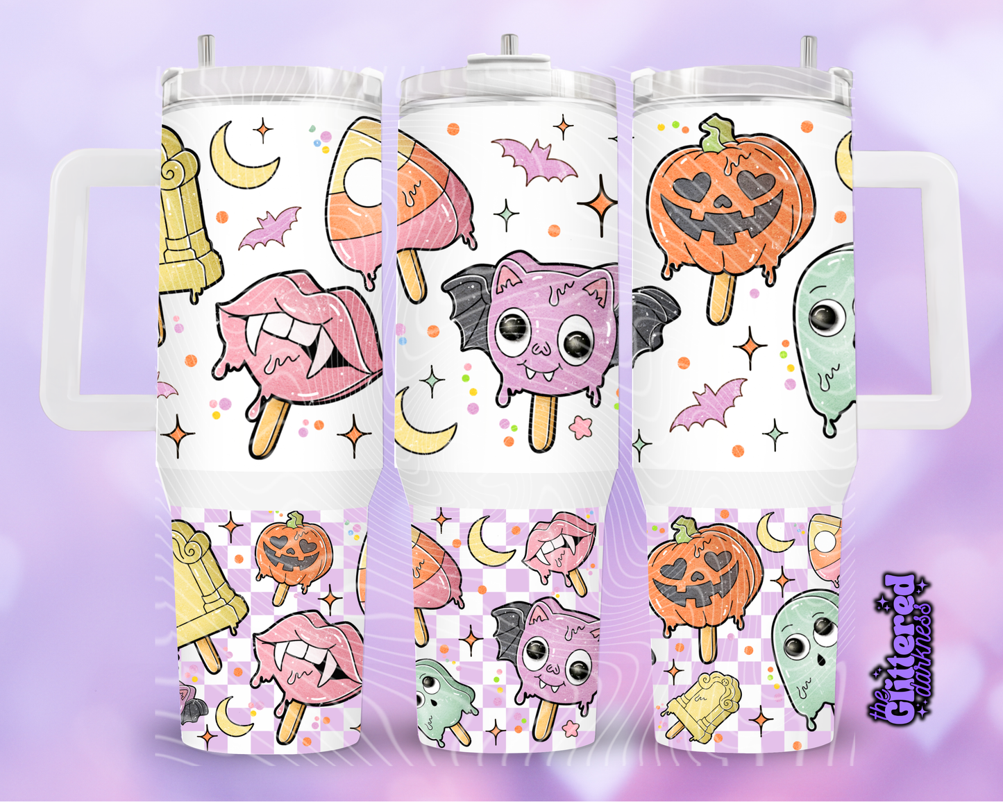 Pastel Halloween Pops 40 oz Tumbler