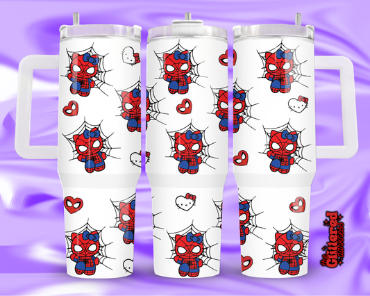 Spider Kitty 40 oz Tumbler