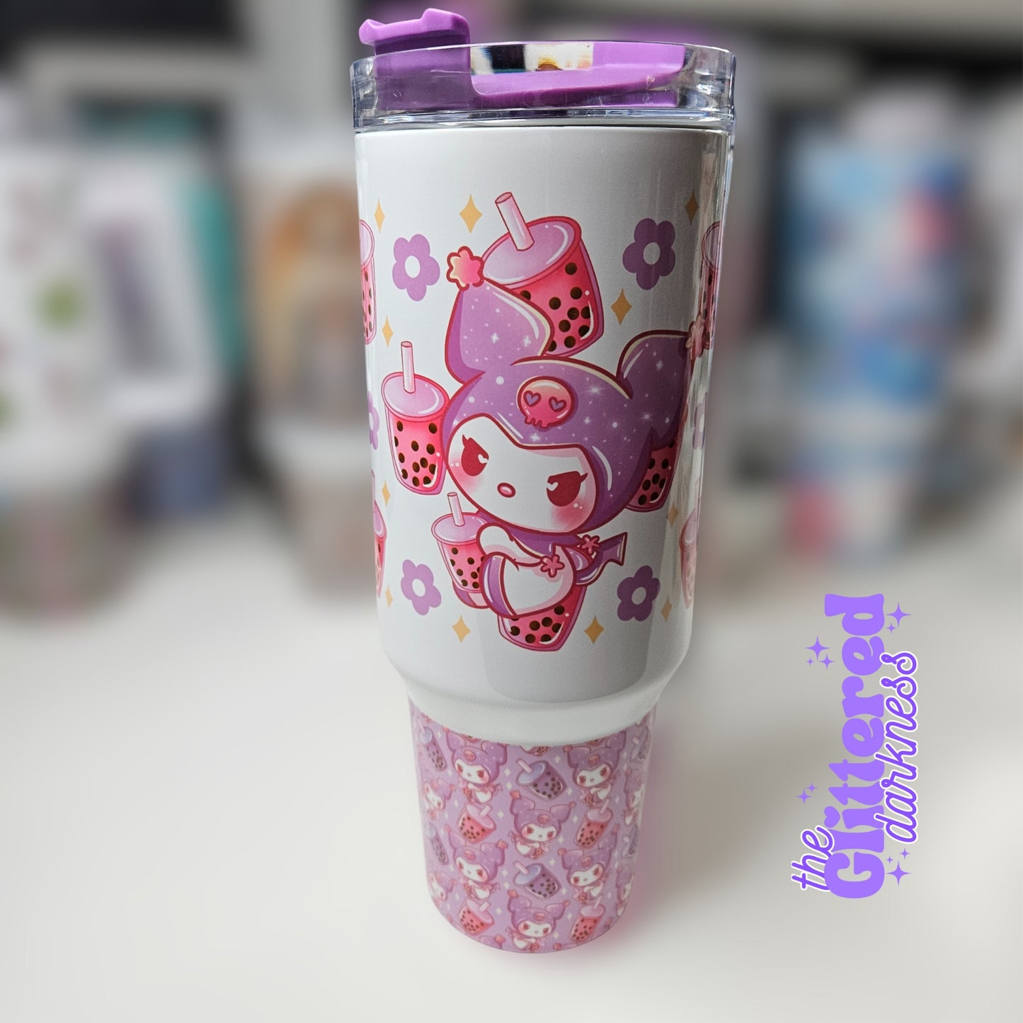 Kuro Boba 40oz Tumbler w/ Charm